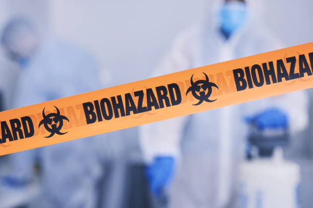 Professional Biohazard technician working in Dorchester Center, MA